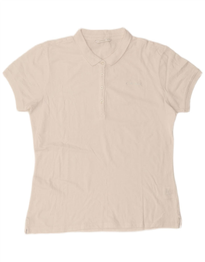 CARRERA Polo Femme UK 18 XL Blanc Coton