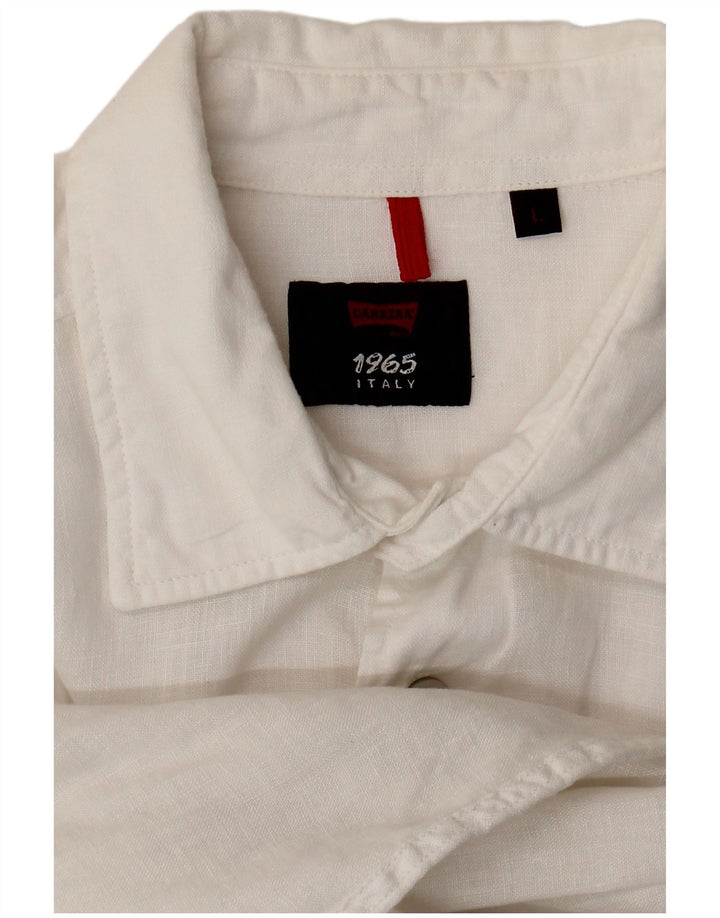 Carrera Chemise Homme Grand Blanc