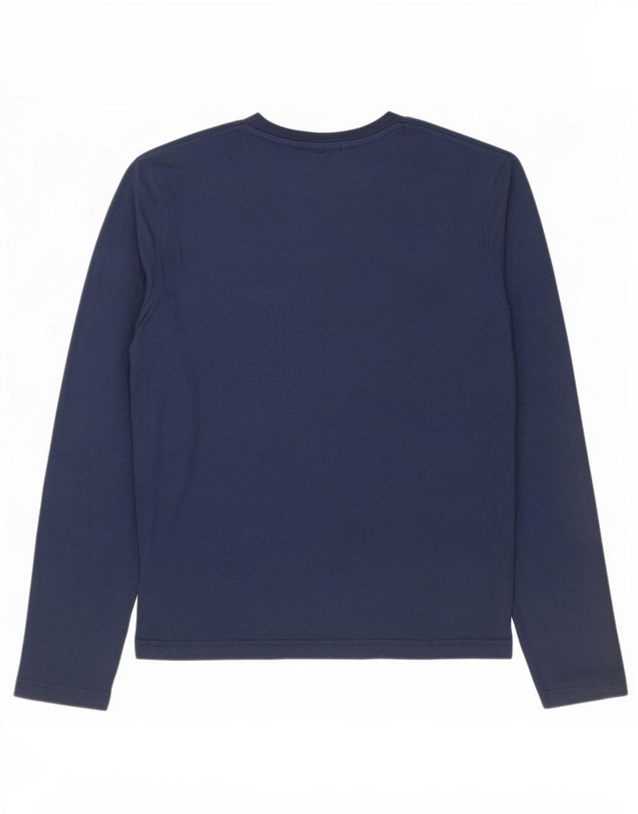 Lee Haut graphique à manches longues pour homme en coton bleu marine moyen