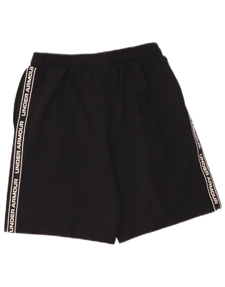 UNDER ARMOUR Short de sport Heat Gear Graphic pour garçon 11-12 ans Grand Noir
