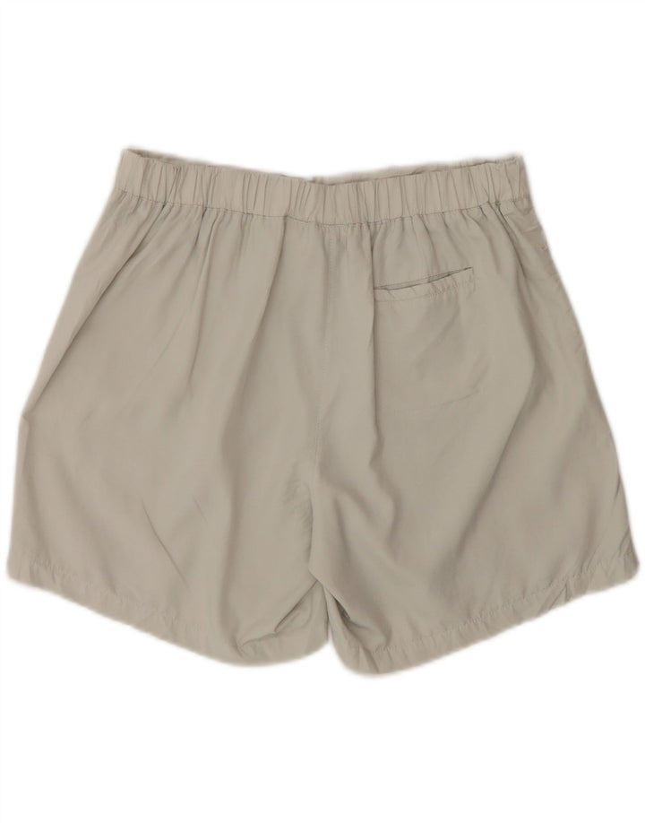 Nike Short de sport pour femme UK 8/10 Petit Gris Polyester