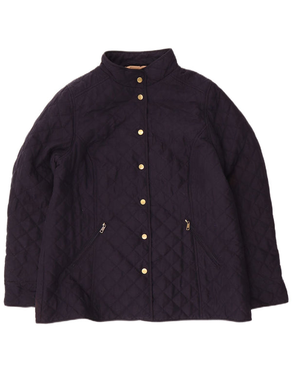 Veste matelassée CLASSIC Femme UK 18 XL Bleu Marine Polyester