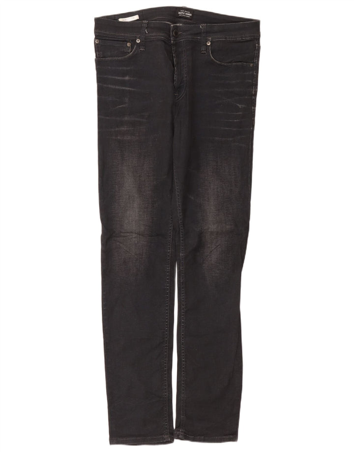 Jack & Jones Jean Slim Tim Homme W33 L34 Gris Coton