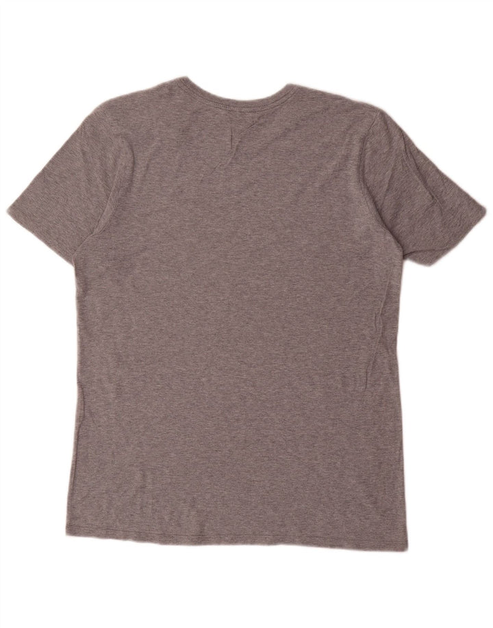 Nike Homme Athletic Cut T-Shirt Haut Gris Moyen Coton
