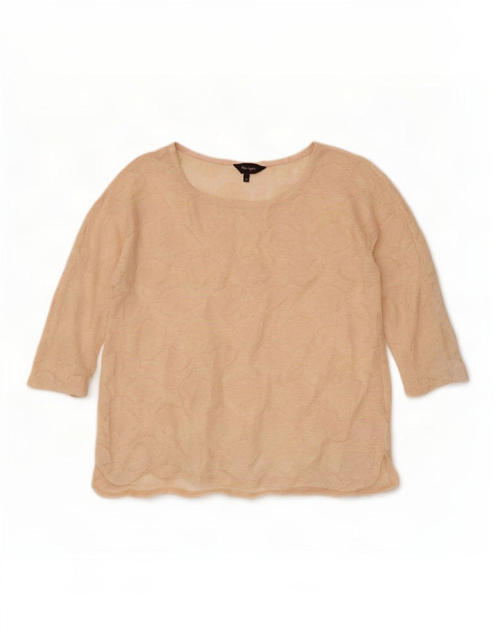 Phase Eight Haut Femme Manches 3/4 UK 10 Petit Beige