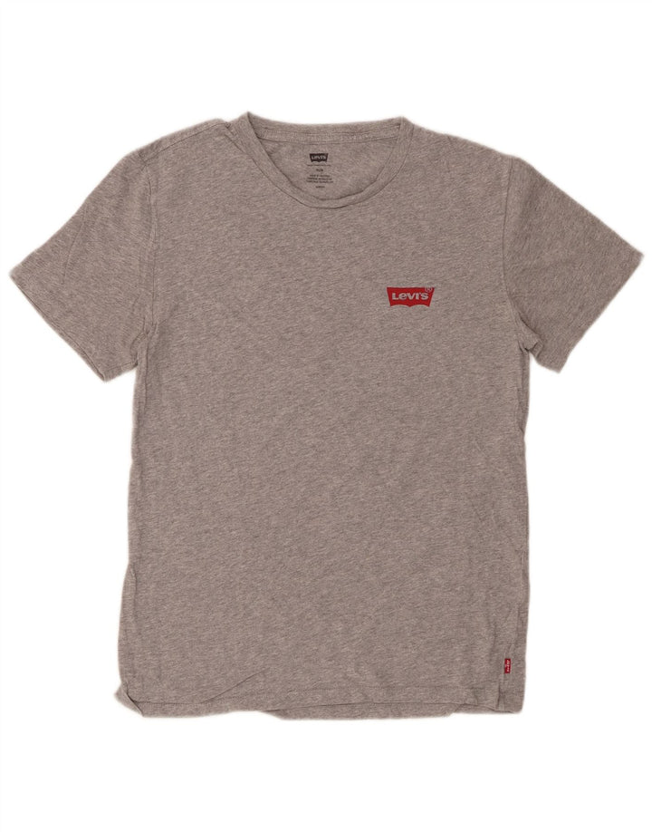 LEVI'S T-Shirt Slim Fit Homme Petit Gris Moucheté