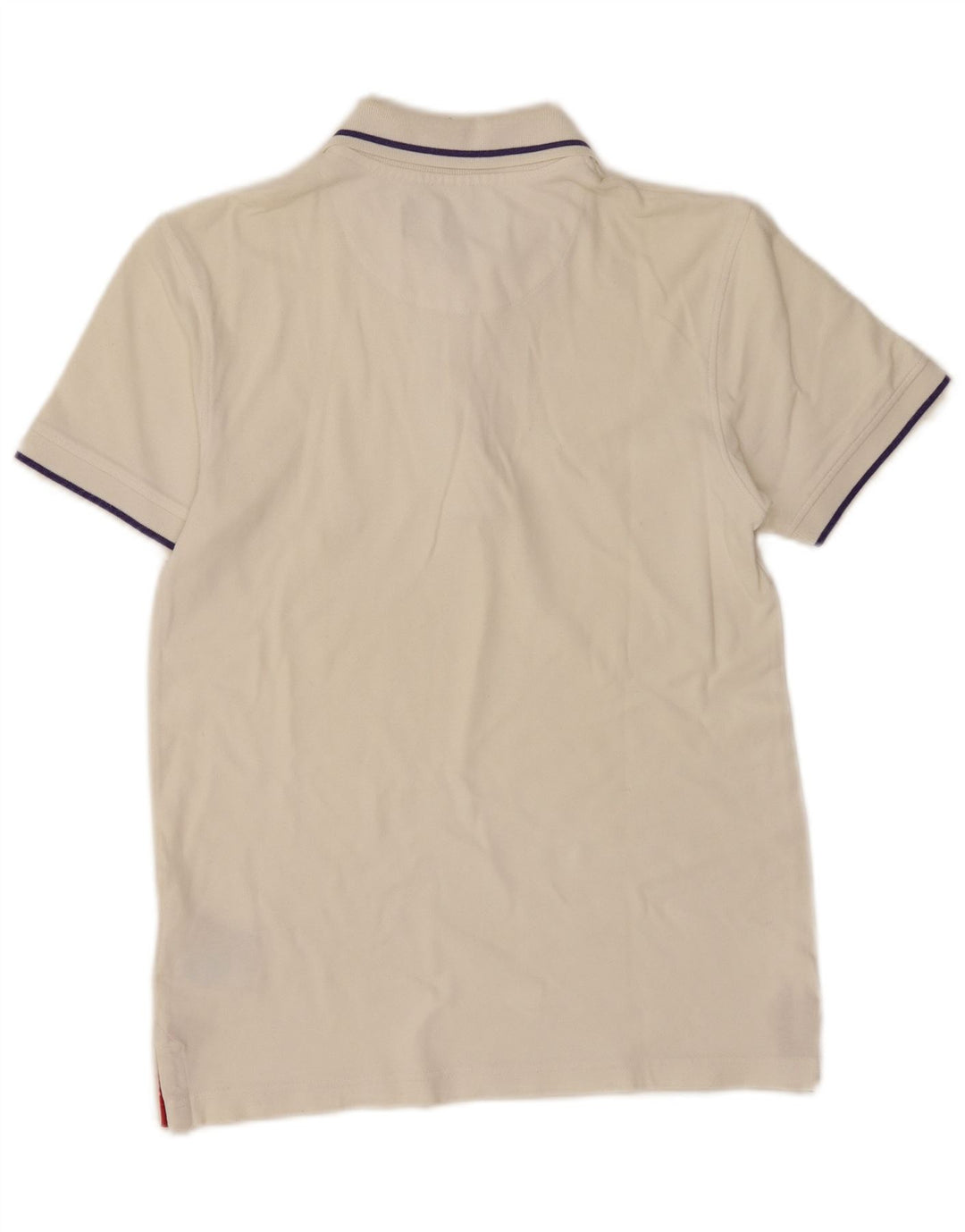 Refrigue Polo Homme Petit Blanc Coton
