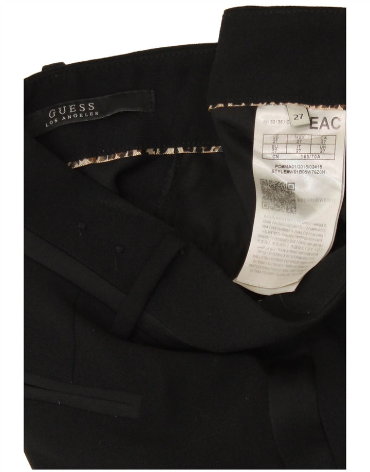 Guess Pantalon Capri Homme W27 L22 Noir Polyester