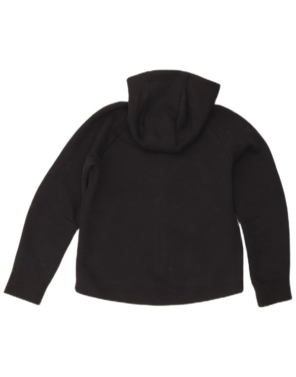 Nike Garçon Zip Sweat à capuche 10-11 ans Coton Noir Moyen