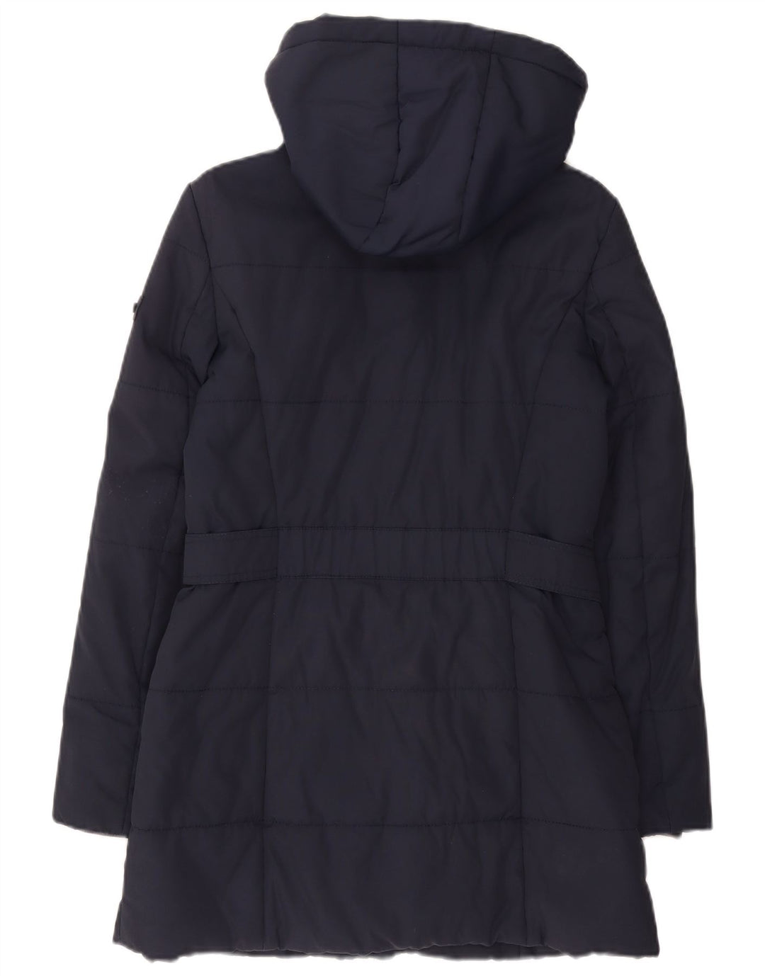 Esprit Manteau matelassé à capuche pour femme UK 10 Small Navy Blue Polyamide