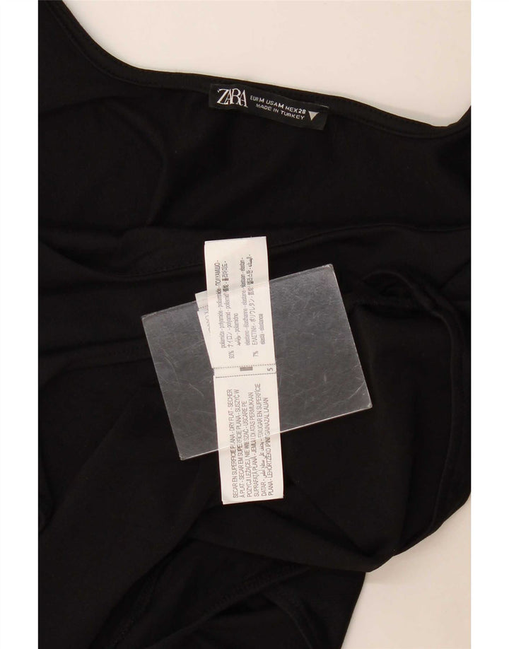 Zara Femme Body UK 12 Medium Noir Polyamide