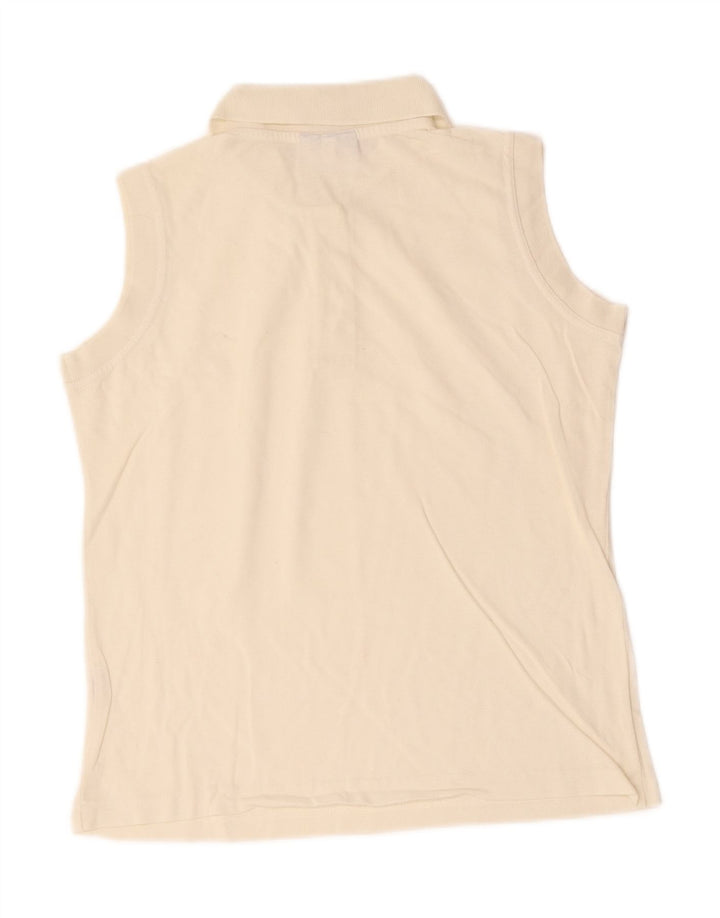 AUSTRALIAN L'ALPINA Polo sans manches pour femme IT 44 Medium Off White