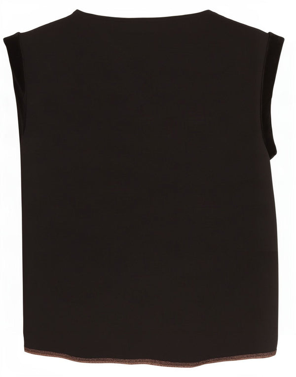 Oasis Débardeur Femme UK 8 Petit Polyester Colorblock Multicolore