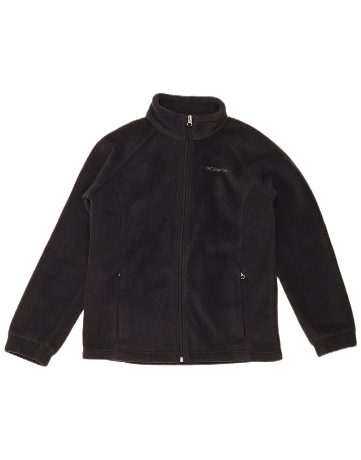 COLUMBIA Veste Polaire Garçon 14-15 ans Large Noir Polyester