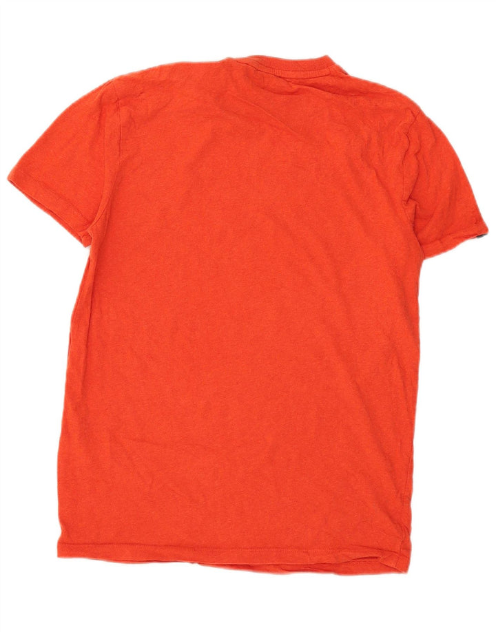 Superdry Homme T-Shirt Top Petit Rouge Coton