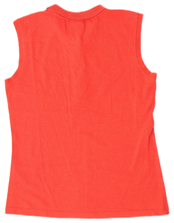Dolomite Polo sans manches femme 2XL coton rouge