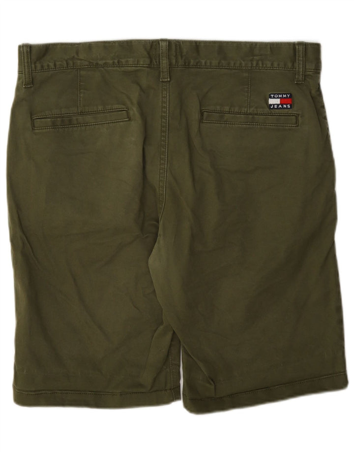 Tommy Hilfiger Short Chino Homme W32 Coton Kaki Moyen