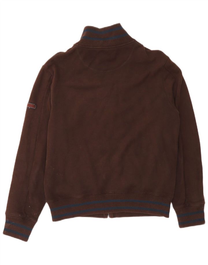 Best Company Veste de survêtement pour homme en coton Marron Taille L