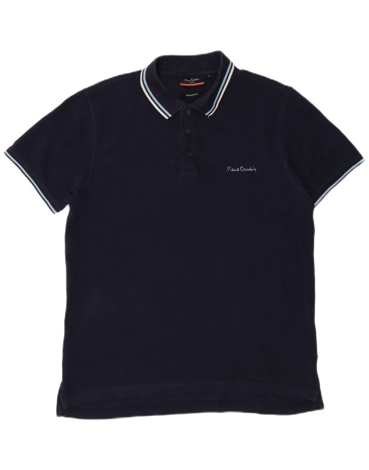 Pierre Cardin Polo Regular Fit Homme Bleu Marine Moyen Coton