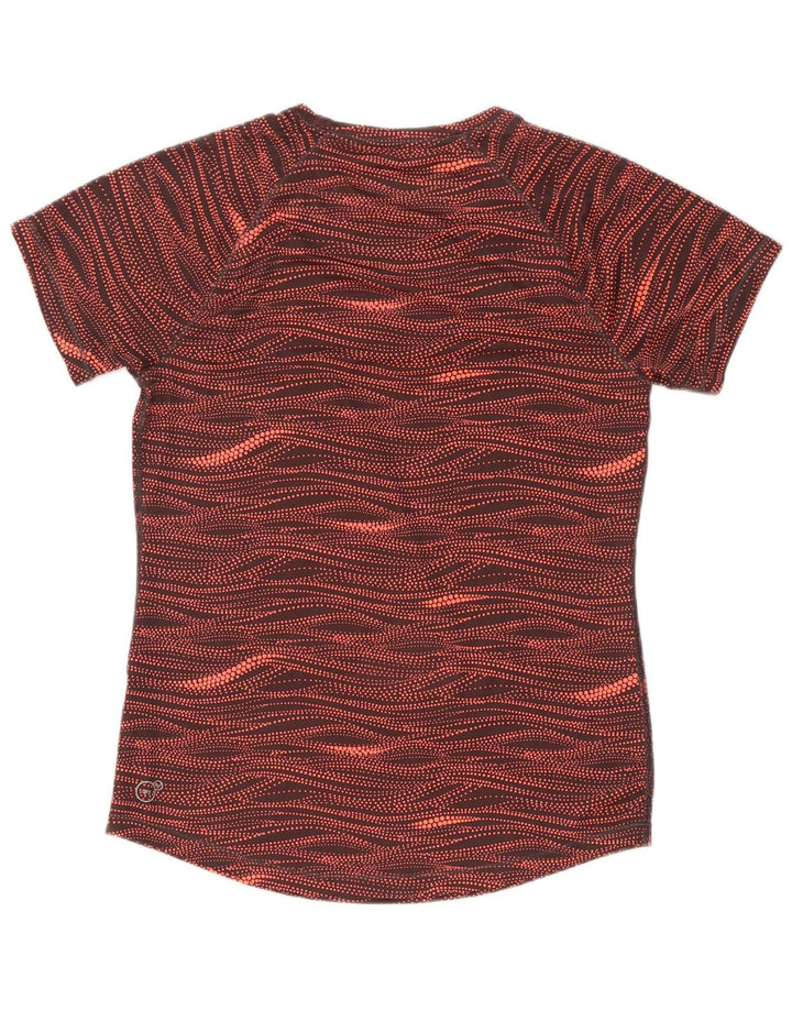 Puma T-shirt à motif abstrait pour femme UK 12 Medium Multicolore