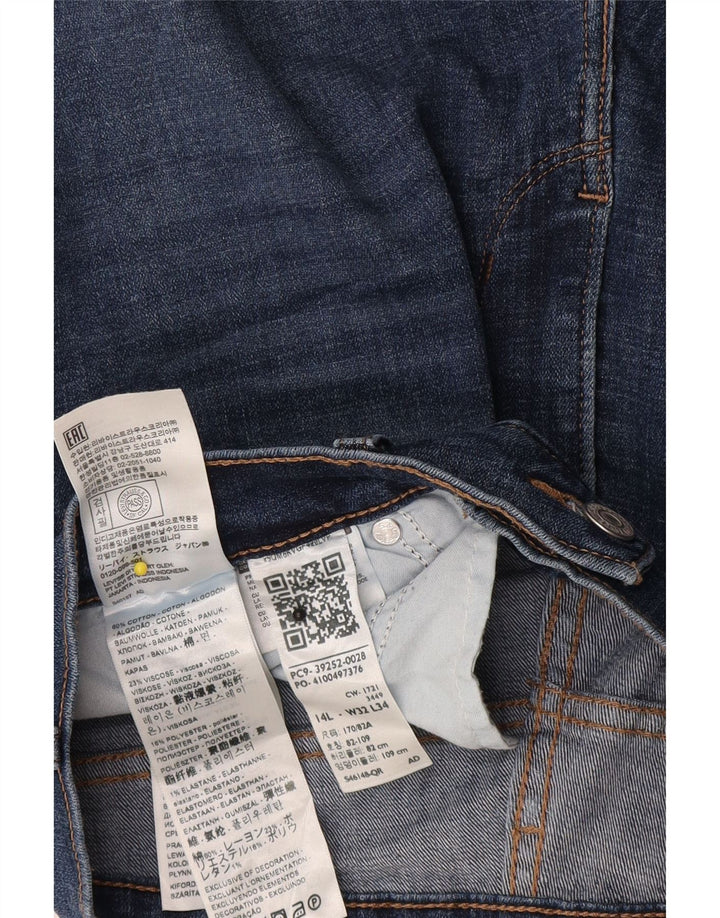 Levi's Womens Classic Fit Bootcut Jeans Taille 14 Grand W32 L34 Coton Bleu