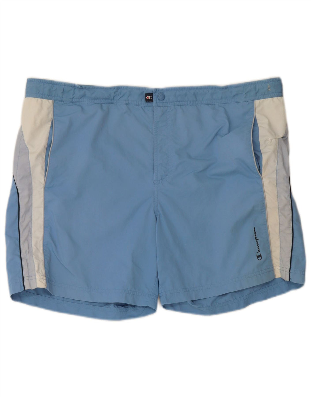 Champion Short de Bain Homme 2XL Bleu Colorblock Polyester