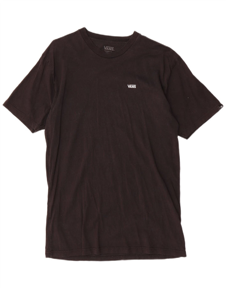 Vans T-shirt coupe classique pour hommes, grand, en coton noir