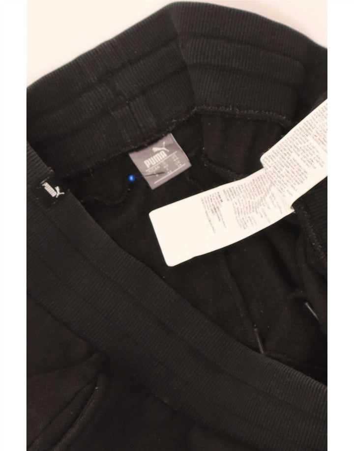 Puma Pantalon de survêtement pour femme Joggers UK 14 Large Noir Polyester
