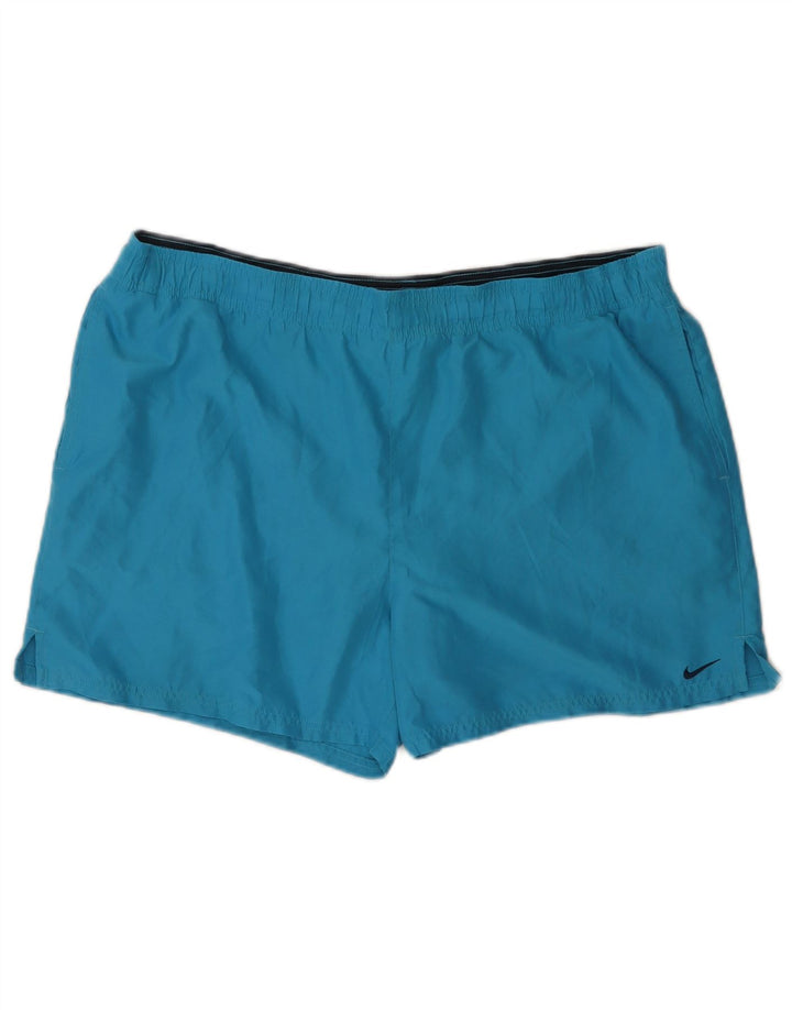 Short de bain Nike Homme XL Bleu Polyester