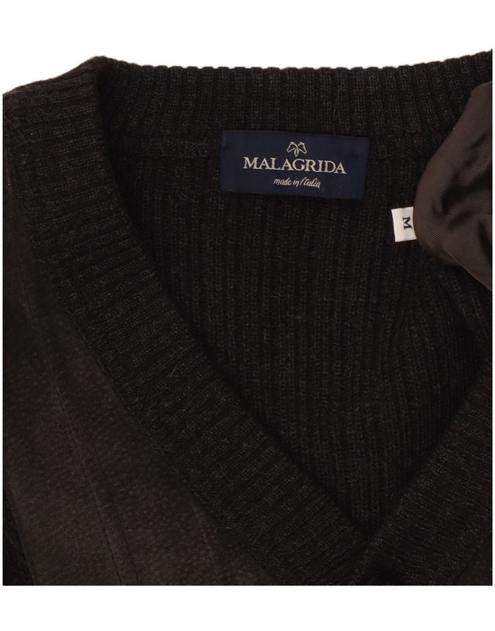 Malagrida Pull Cardigan Homme Gris Moyen
