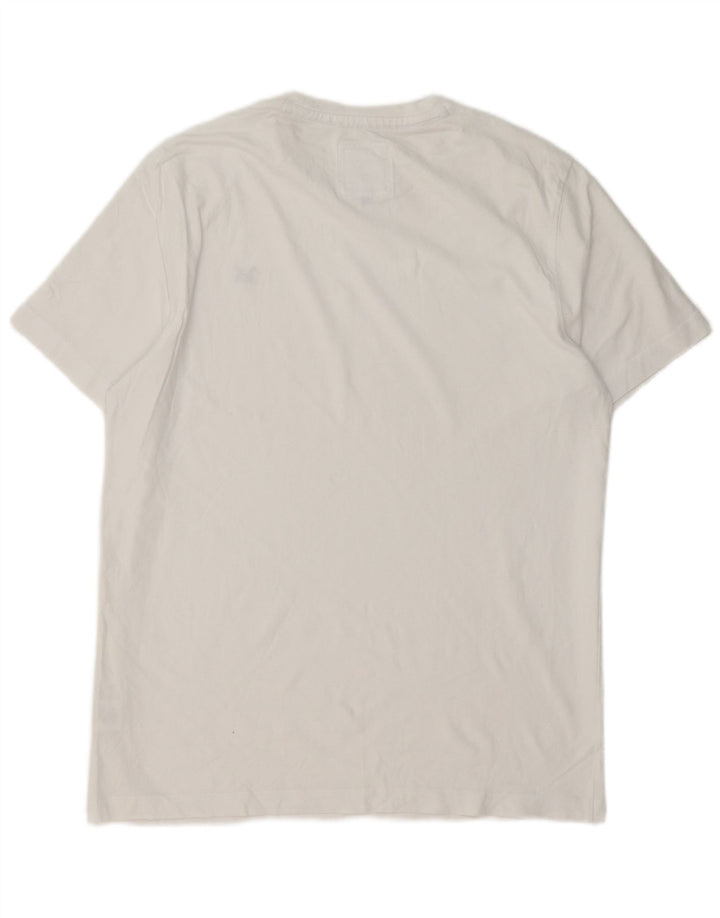 Crew Clothing T-Shirt Homme Grand Blanc Coton