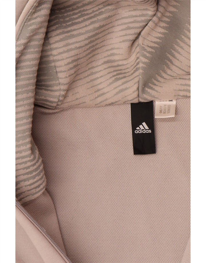 ADIDAS Pull à capuche zippé pour homme XL Gris