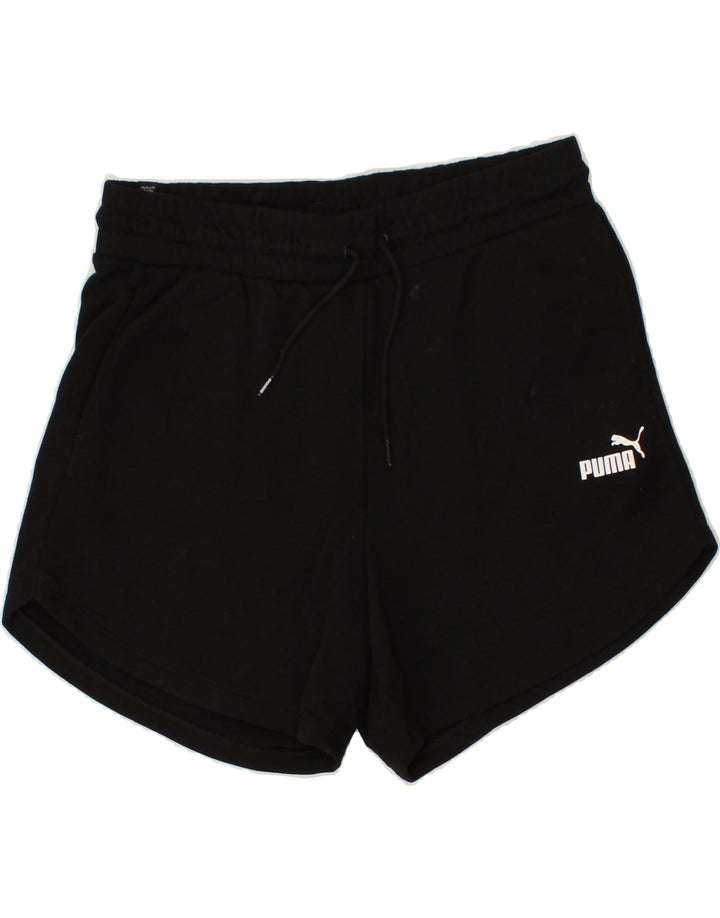 PUMA Mens Sport Shorts Large Black Cotton Vintage Puma and Second-Hand Puma from Messina Hembry 