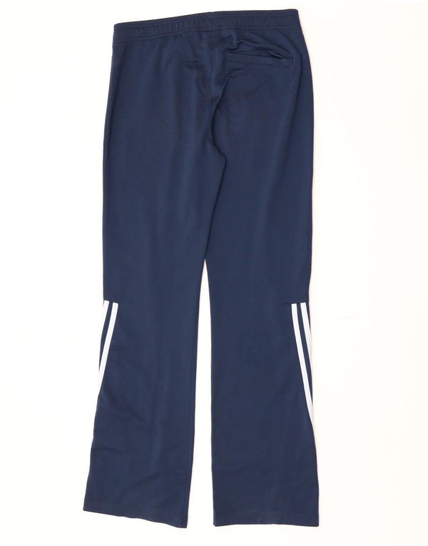 Adidas Pantalon de survêtement pour femme UK 12 Bleu moyen Polyester