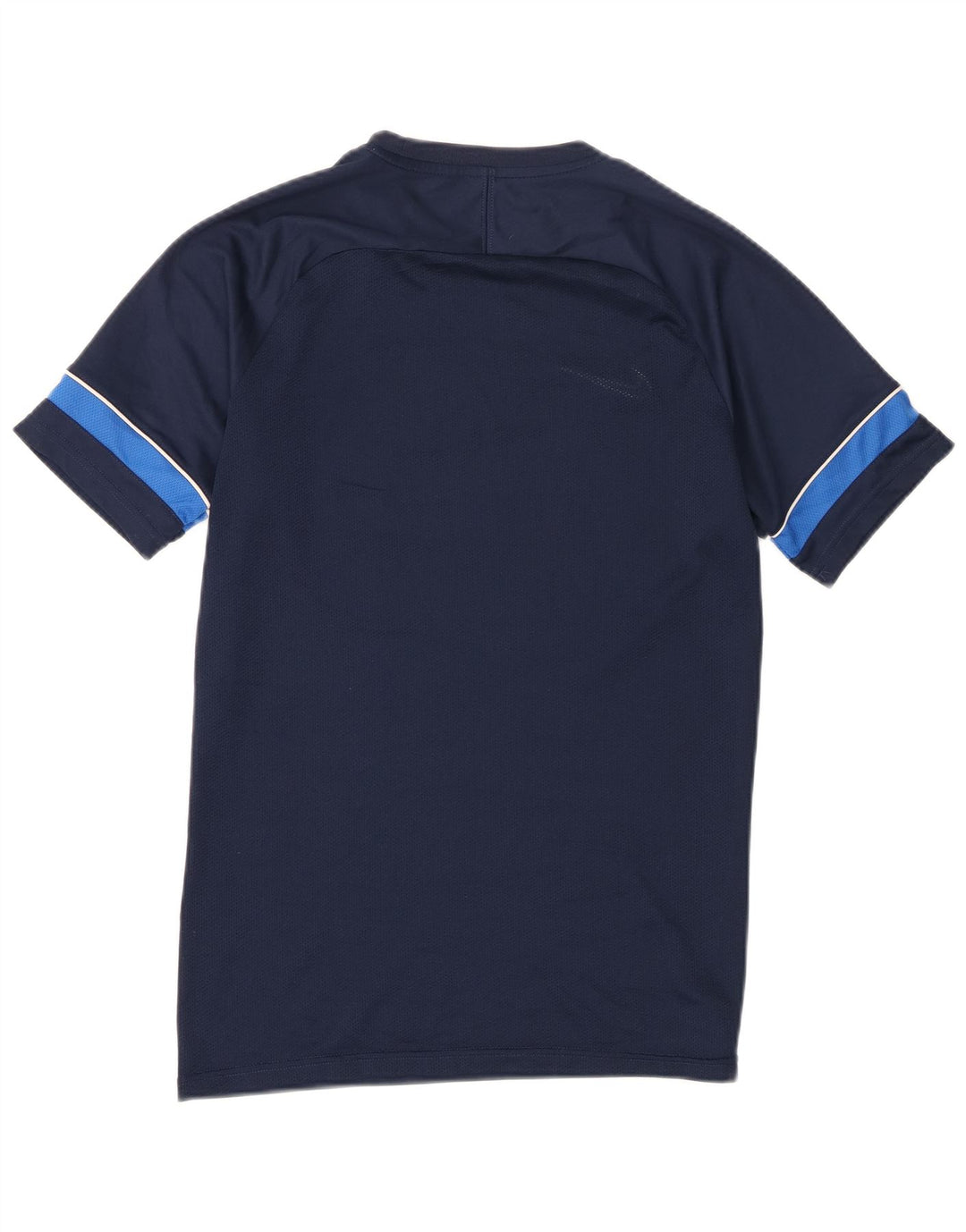 Nike Hommes Dri Fit T-Shirt Haut Bleu Marine Colorblock