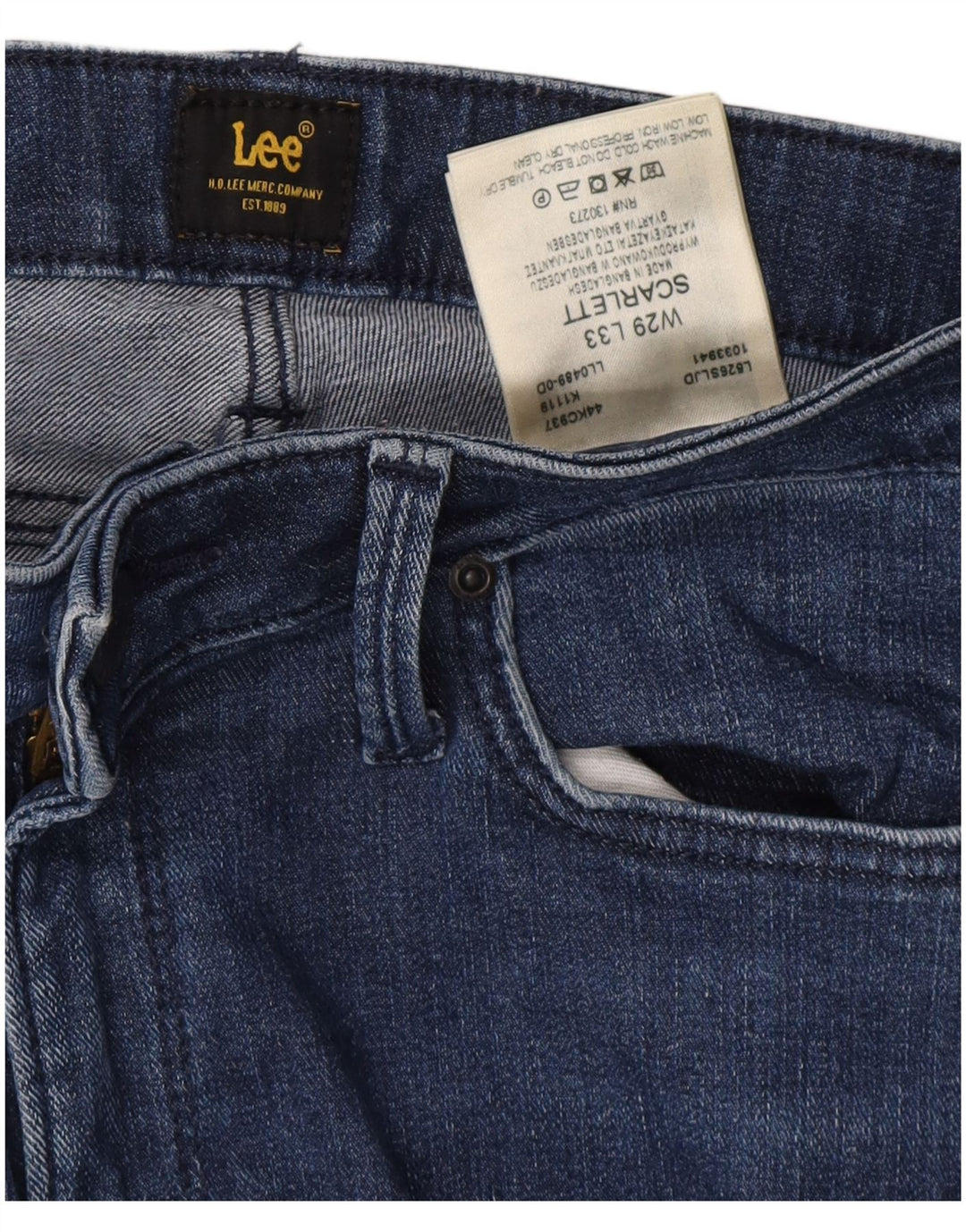 LEE Jean Skinny Scarlett Femme W29 L30 Bleu Coton