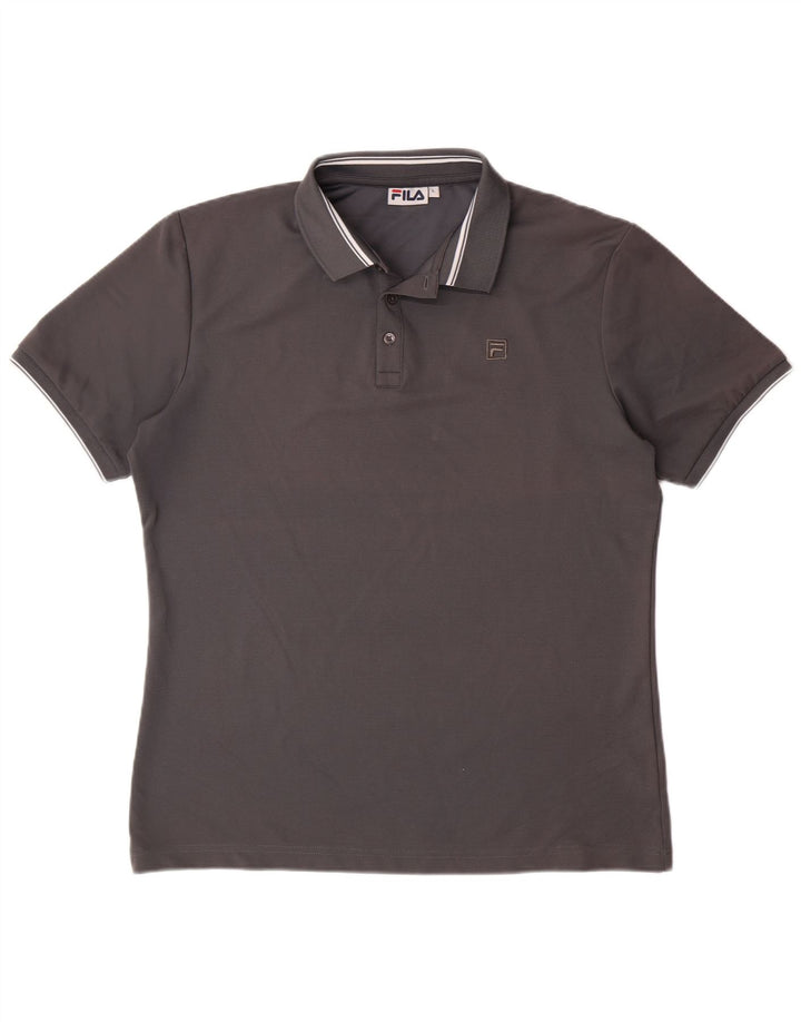 FILA Polo Homme Grand Gris