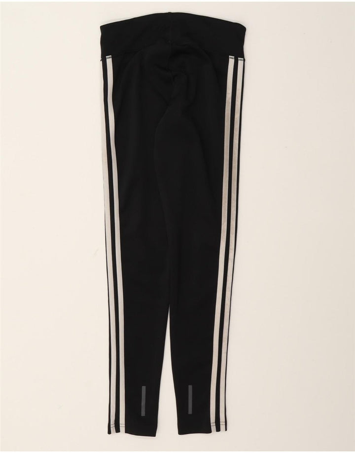 Adidas Leggings Femme UK 4/6 XS Noir Polyester