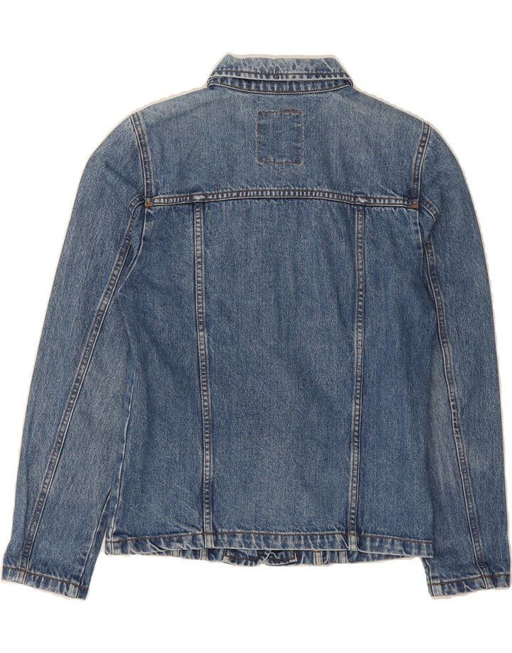 STREET ONE Womens Denim Jacket IT 36 XS Blue Cotton Vintage Street One and Second-Hand Street One from Messina Hembry 