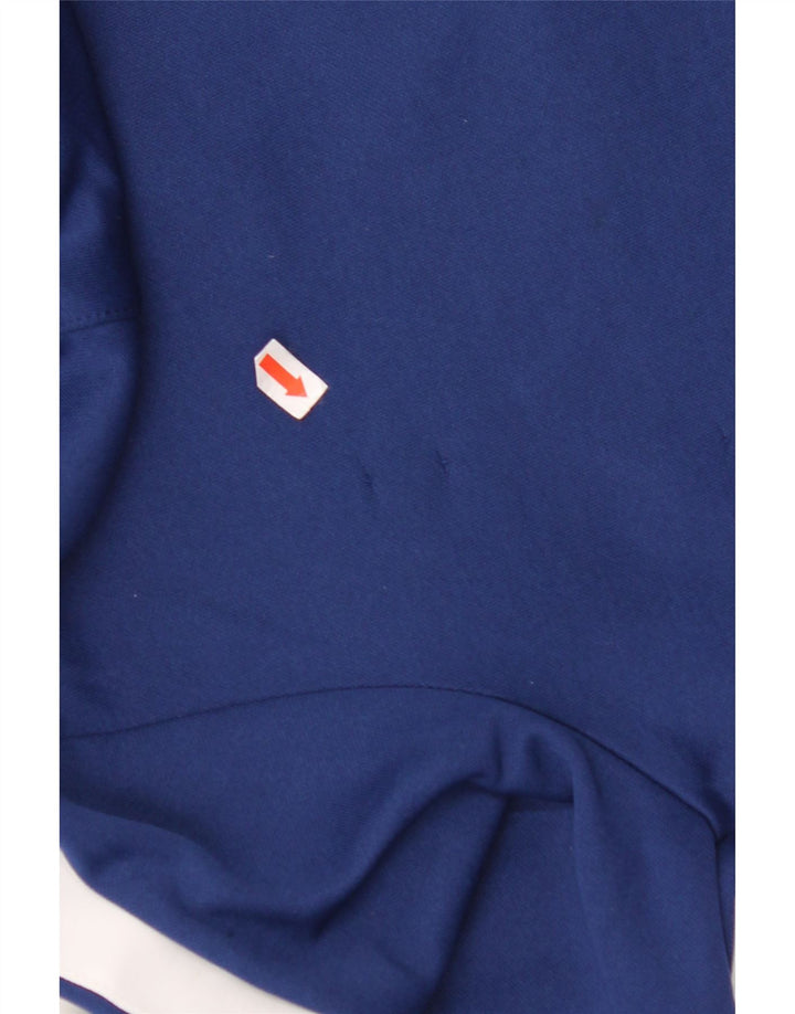NIKE Pull à capuche zippé pour garçon 12-13 ans Large Bleu Marine Colorblock