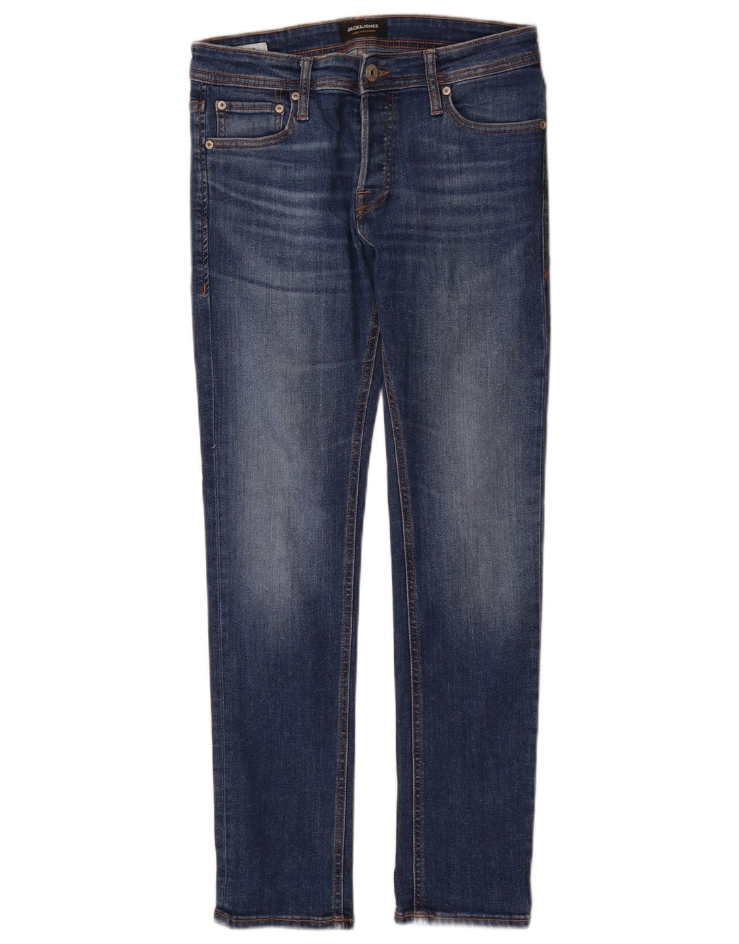Jack & Jones Jean Slim GLENN W29 L30 Homme Bleu Coton