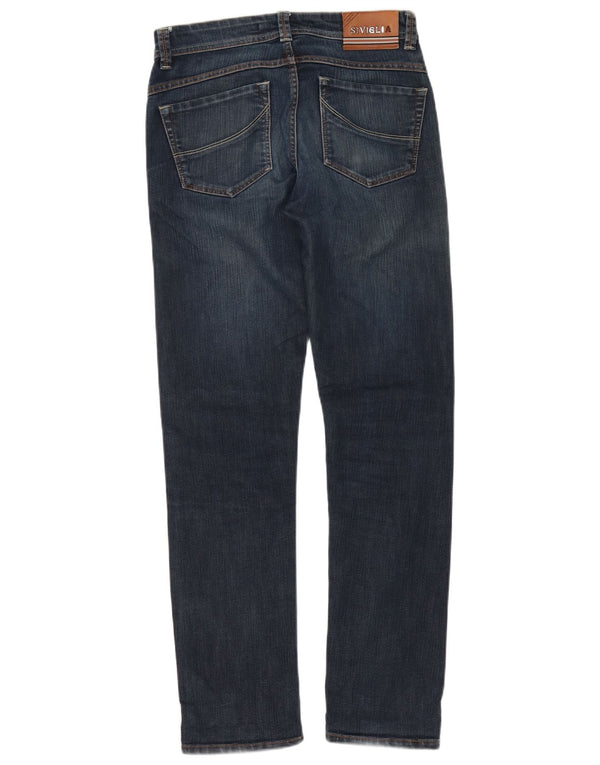 SIVIGLIA Jean Slim Homme W31 L32 Bleu Marine Coton