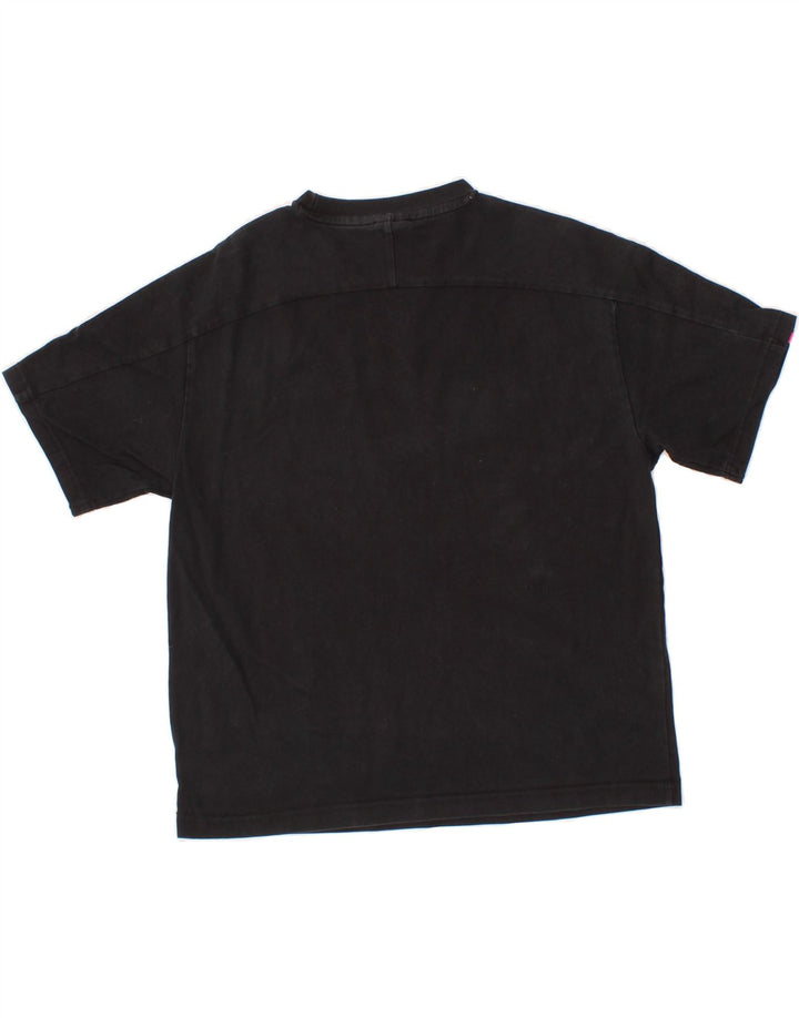 PUMA Womens Graphic T-Shirt Top UK 12 Medium Black Vintage Puma and Second-Hand Puma from Messina Hembry 