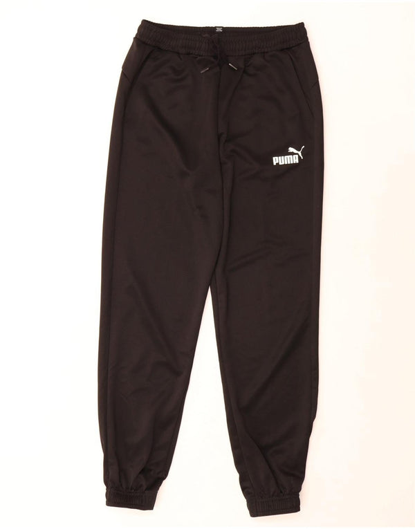 PUMA Pantalon de survêtement garçon 15-16 ans Noir Polyester
