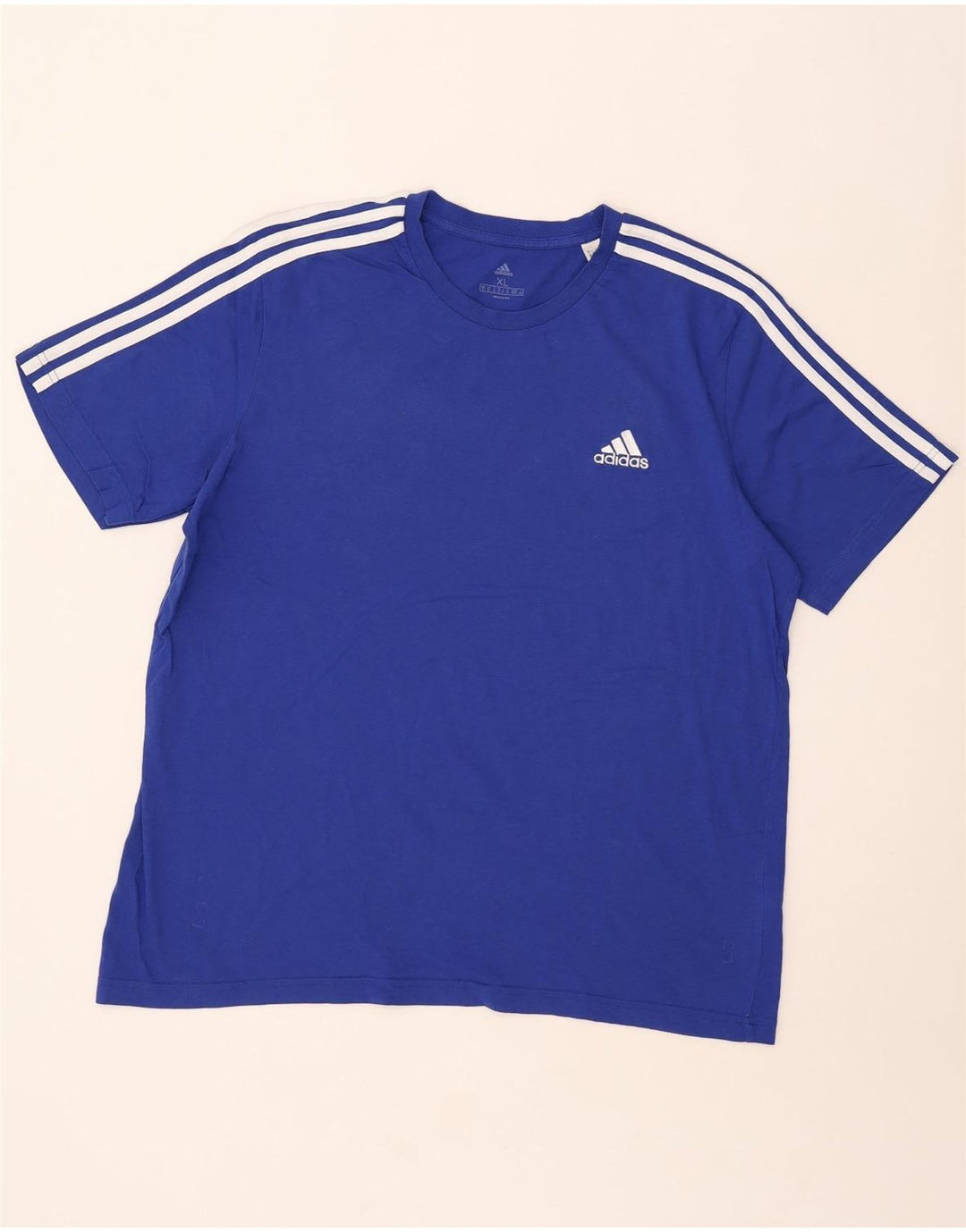 Adidas T-Shirt Homme Top XL Bleu Coton