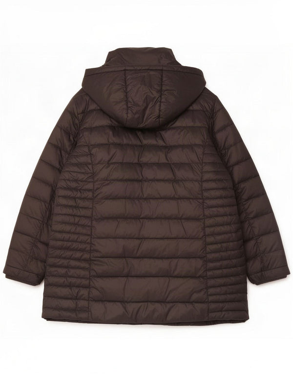 Michael Kors Manteau matelassé surdimensionné pour femme UK 18 XL Noir