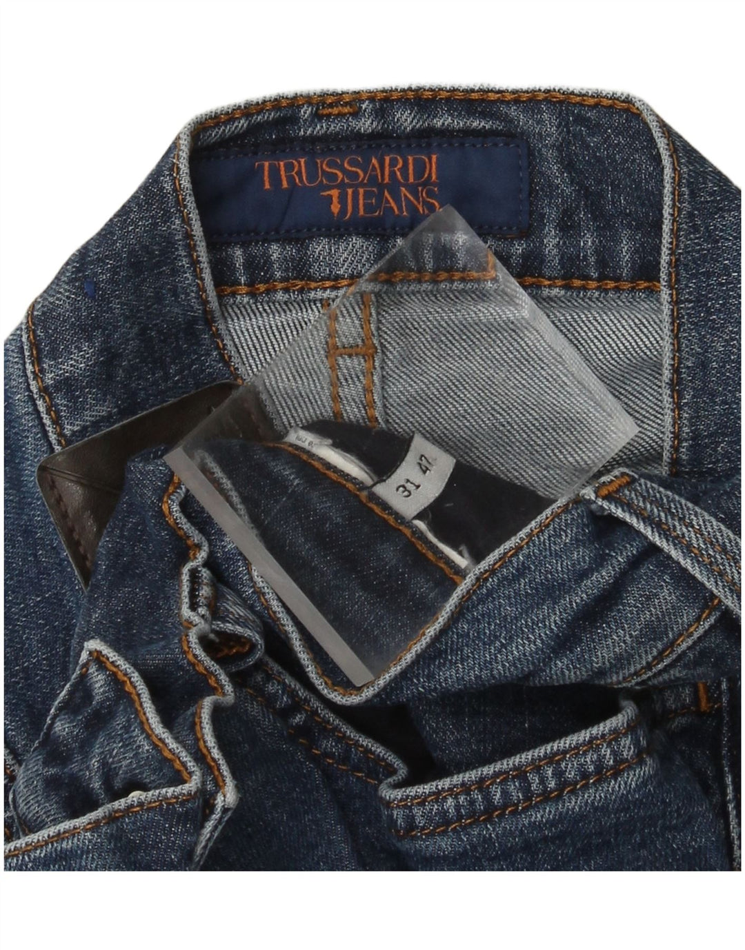 Femme TRUSSARDI Jean Droit W31 L28 Bleu