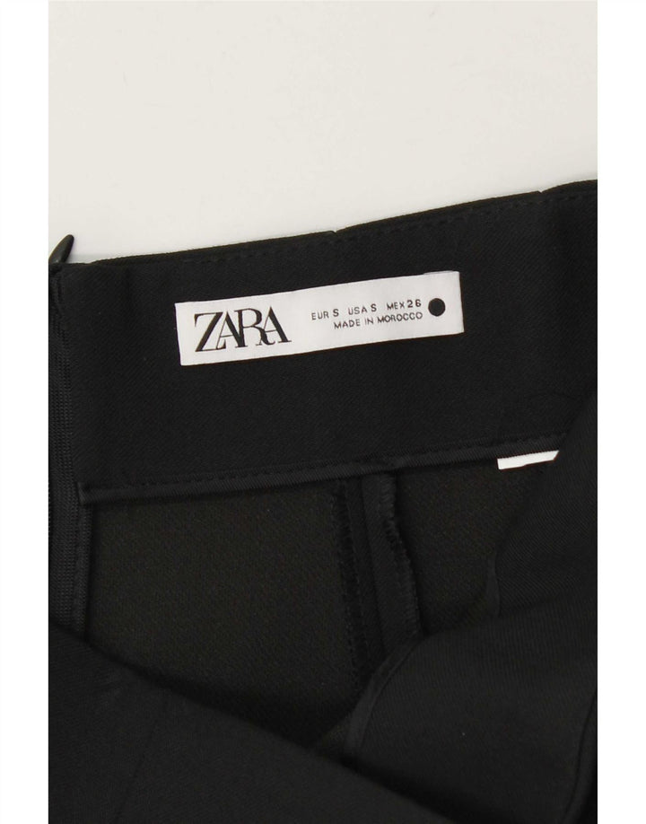 Zara Femme Mini Jupe Petit W26 Noir