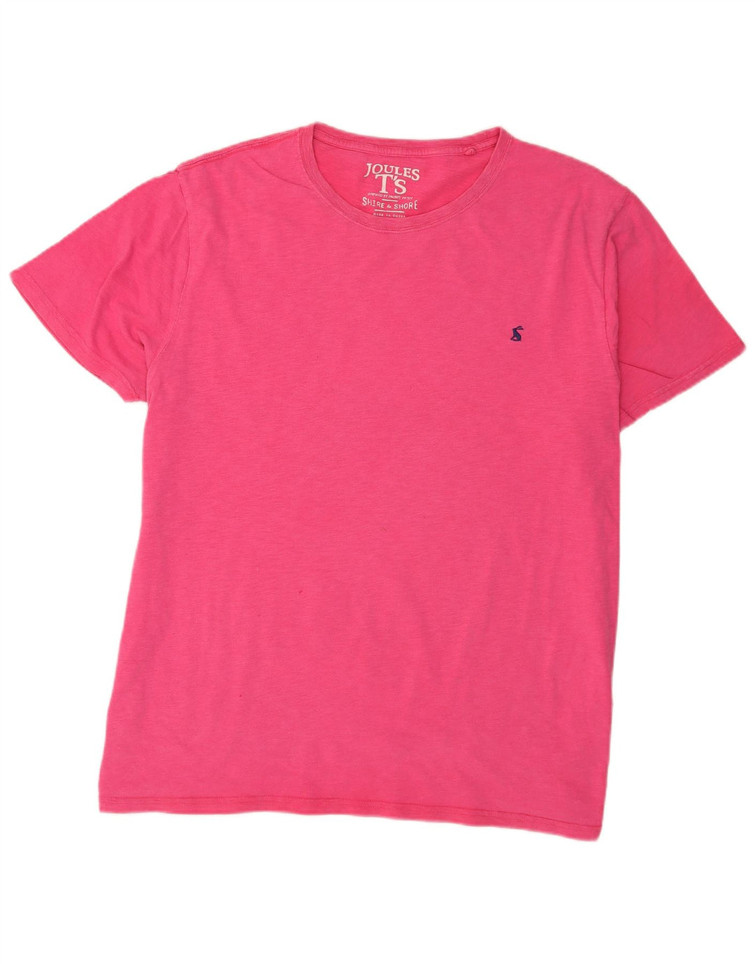 Joules T-Shirt Homme Top 2XL Rose Coton