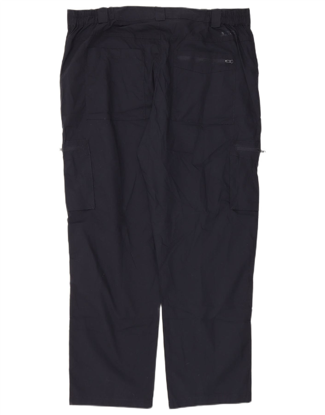 Mountain Warehouse Pantalon Cargo Regular Homme W40 L30 Bleu Marine Polyester